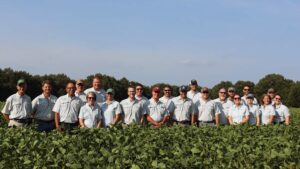 National Extension soybean specialists visit NC State research Union County