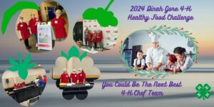 Children cooking in a competition