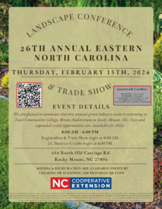 26th Eastern NC Landscape Conference_Trade Show