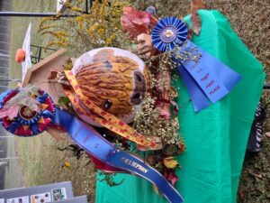 Cover photo for First 4-H Pumpkin Painting Contest a Success!