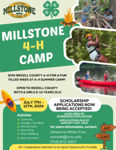 Cover photo for 2024 Overnight 4-H Summer Camp