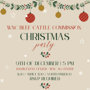 Cover photo for WNC Beef Commission Christmas Party