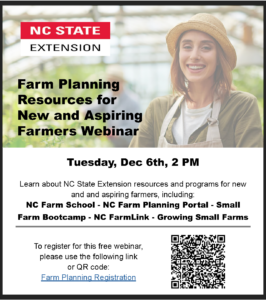 Cover photo for Free Webinar: Farm Planning Resources for New and Aspiring Farmers