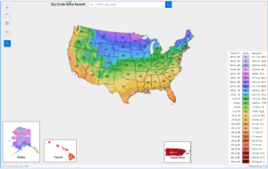 US Plant Hardiness Zones