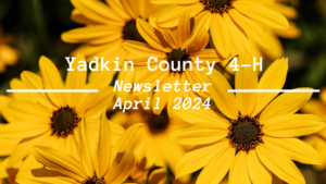 April Newsletter