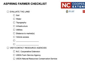Cover photo for A Checklist for Aspiring Farmers