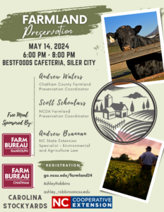 Cover photo for Farmland Preservation Meeting