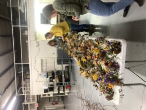 dried flower arrangements