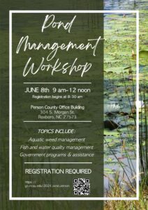 Flier with event details