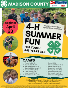 Colorful summer fun flyer
