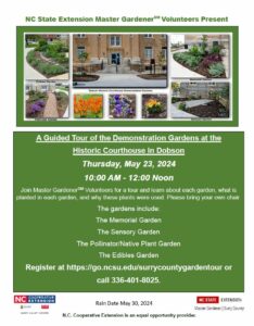 Cover photo for Historic Courthouse Gardens Tour