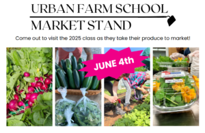 Cover photo for Urban Farm School Market Stand