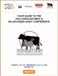 Cover photo for Plan Your Experience for the Carolina Meat & Value-Added Dairy Conference