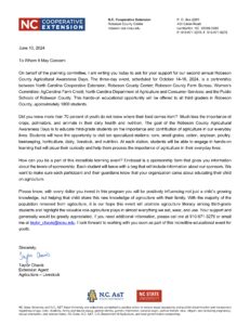 2024 Project RAAD Sponsorship Letter