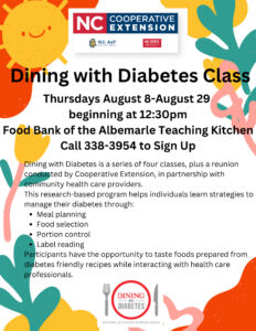 Dining with Diabetes