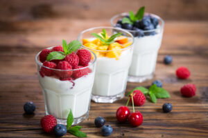 Yogurt with Fresh Fruit
