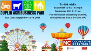 Cover photo for Duplin Agribusiness Fair | September 12-14, 2024