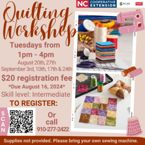 Cover photo for Quilting Workshop - Intermediate