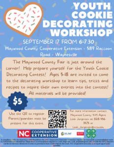 Cover photo for Youth Cookie Decorating Workshop