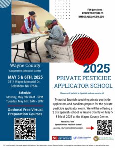 Cover photo for 2025 Spanish Language Preparation Courses for Private Pesticide Applicator Exam