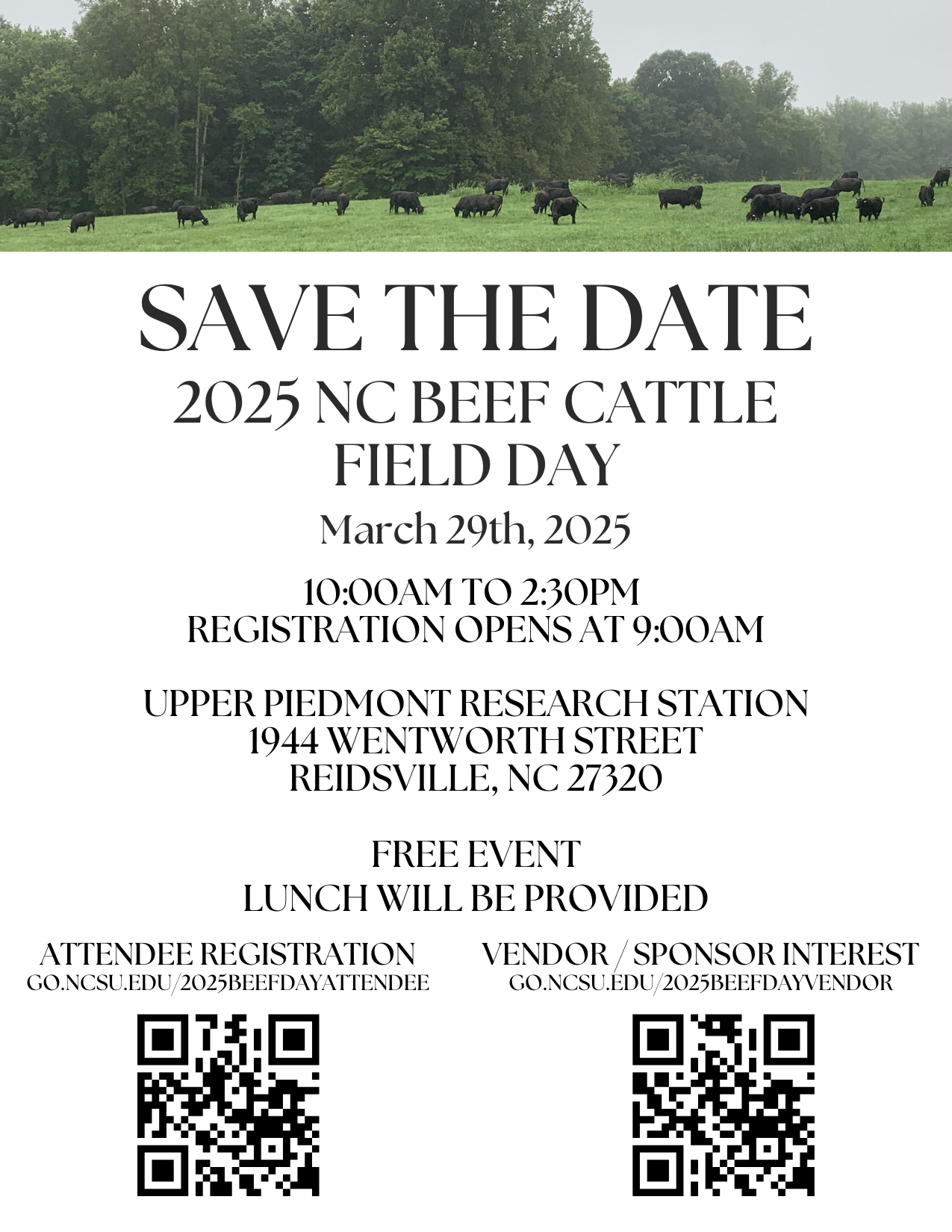 2025 NC Beef Cattle Field Day NC State Extension