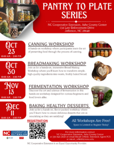 Cover photo for Pantry to Plate Series