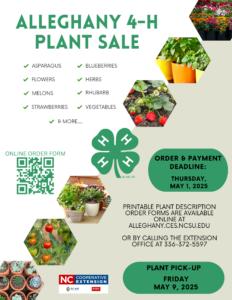 Plant Sale Order Form