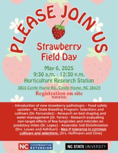 Cover photo for 2025 Strawberry Field Day