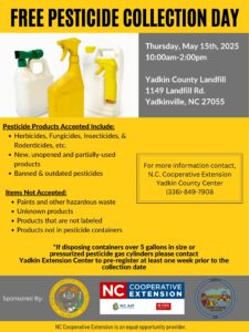 Pesticide Collection Flyer