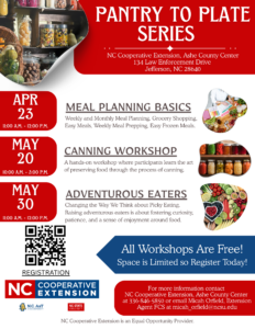 Cover photo for Pantry to Plate Series