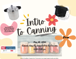 Cover photo for Intro to Canning