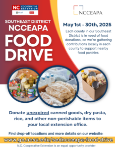 SED NCCEAPA - Food Drive 2025
