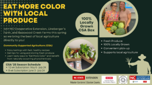 Eat more Color with Local Produce