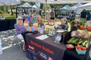 Cover photo for Carteret Community Comes Together at the Olde Beaufort Farmers Market Donation Station