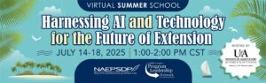 Logo for 2025 virtual summer school