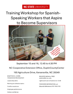 Cover photo for Spanish Speaking Working Aspiring to Become Supervisors - Workshop