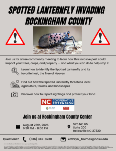 Cover photo for Spotted Lanternfly Invading Rockingham County