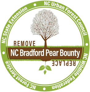 logo for bradford pear bounty program
