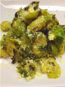 Cover photo for Unique Combination: Caesar Dressing and Brussels Sprouts