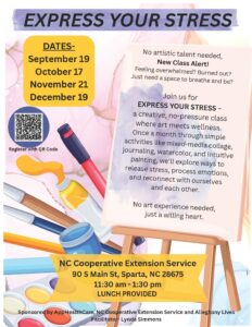 Express Your Stress Flyer