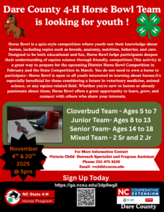 Cover photo for Dare County 4-H Horse Bowl November